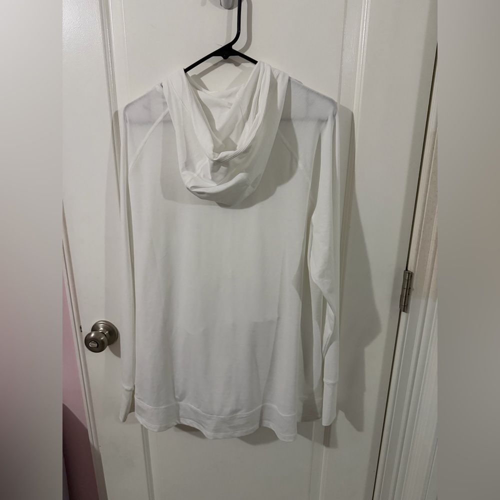 Athleta Pacifica Illume UPF Relaxed Jacket - White - Picture 7 of 9